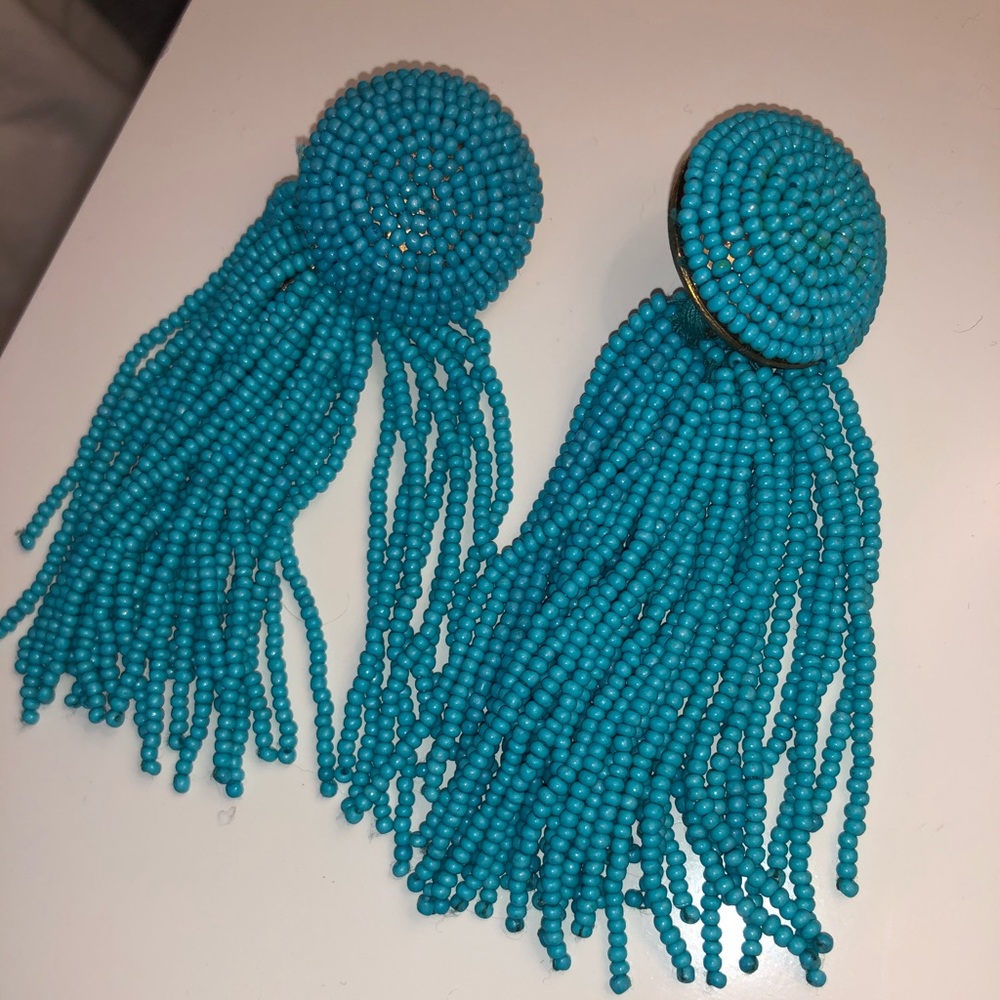 Blue earrings